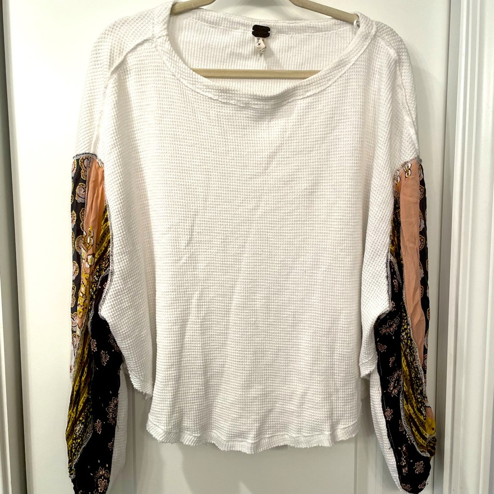 We the Free/Free People Casual Bo Ho Top Petit Small